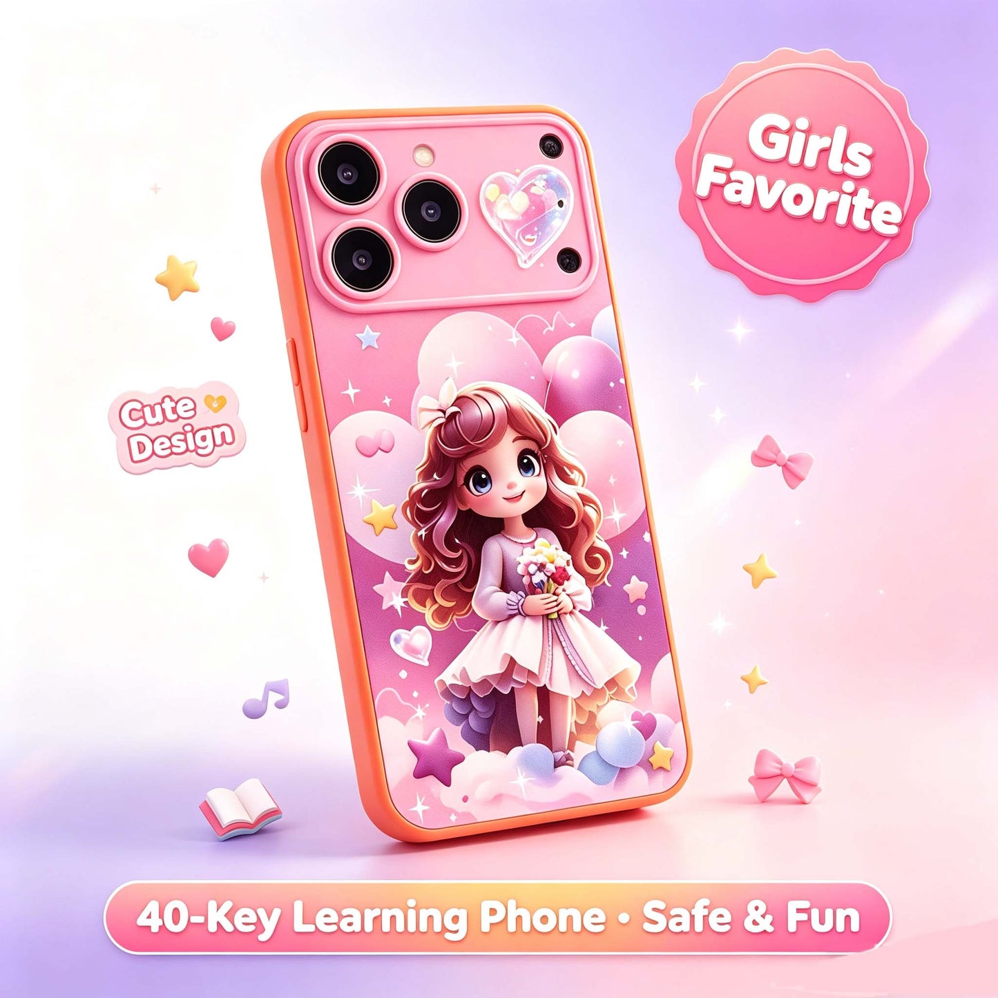 40-Key Early Education Toy Phone