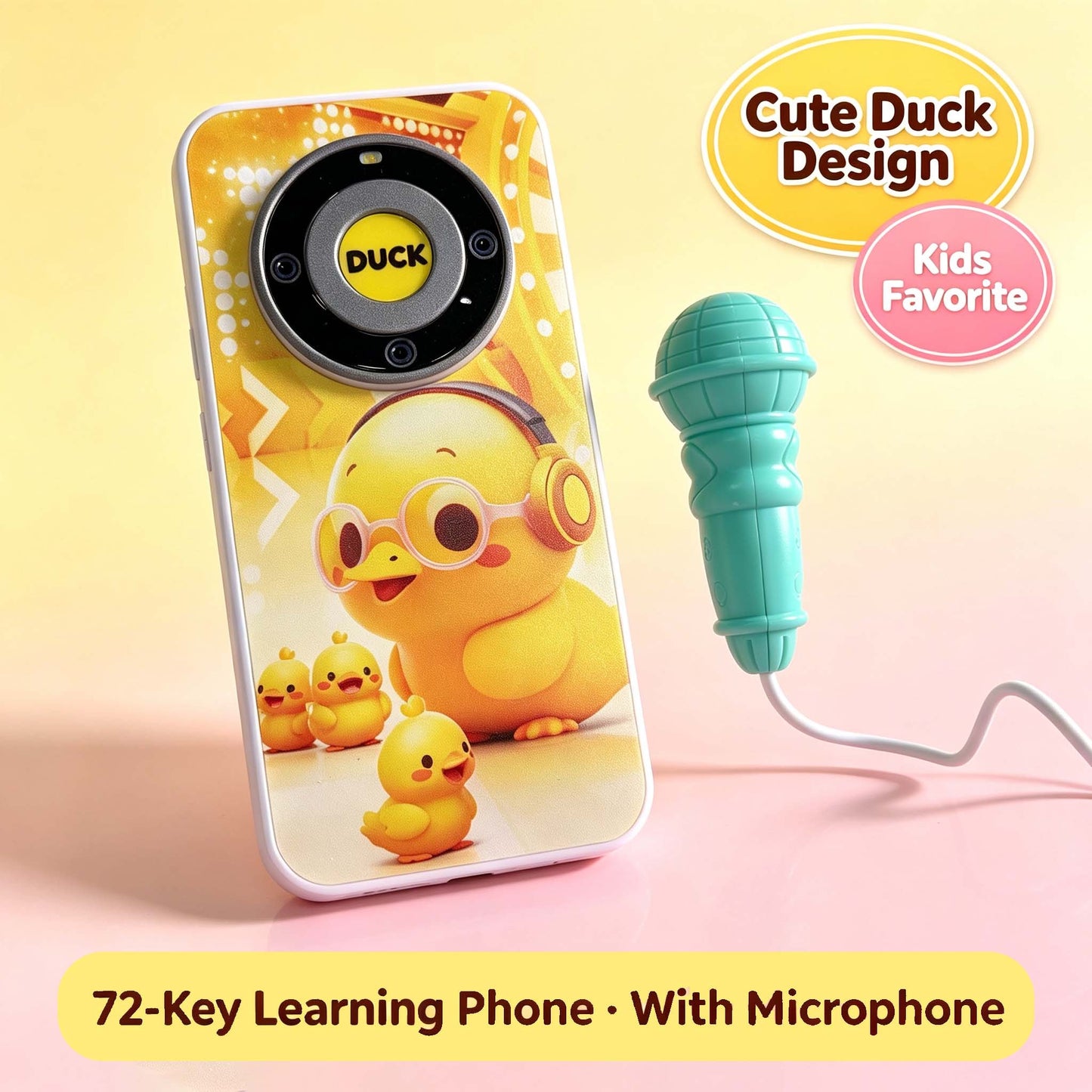 72-Key Chinese Early Education Toy Phone