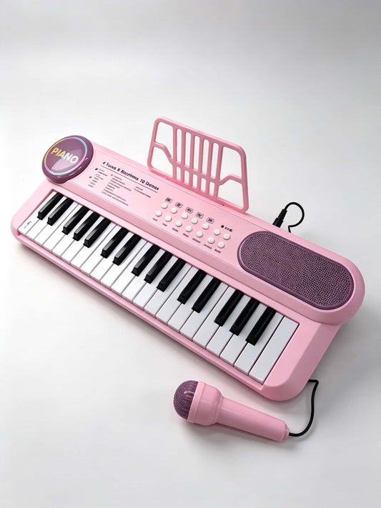 24-Key Keyboard with Adjustable Stand