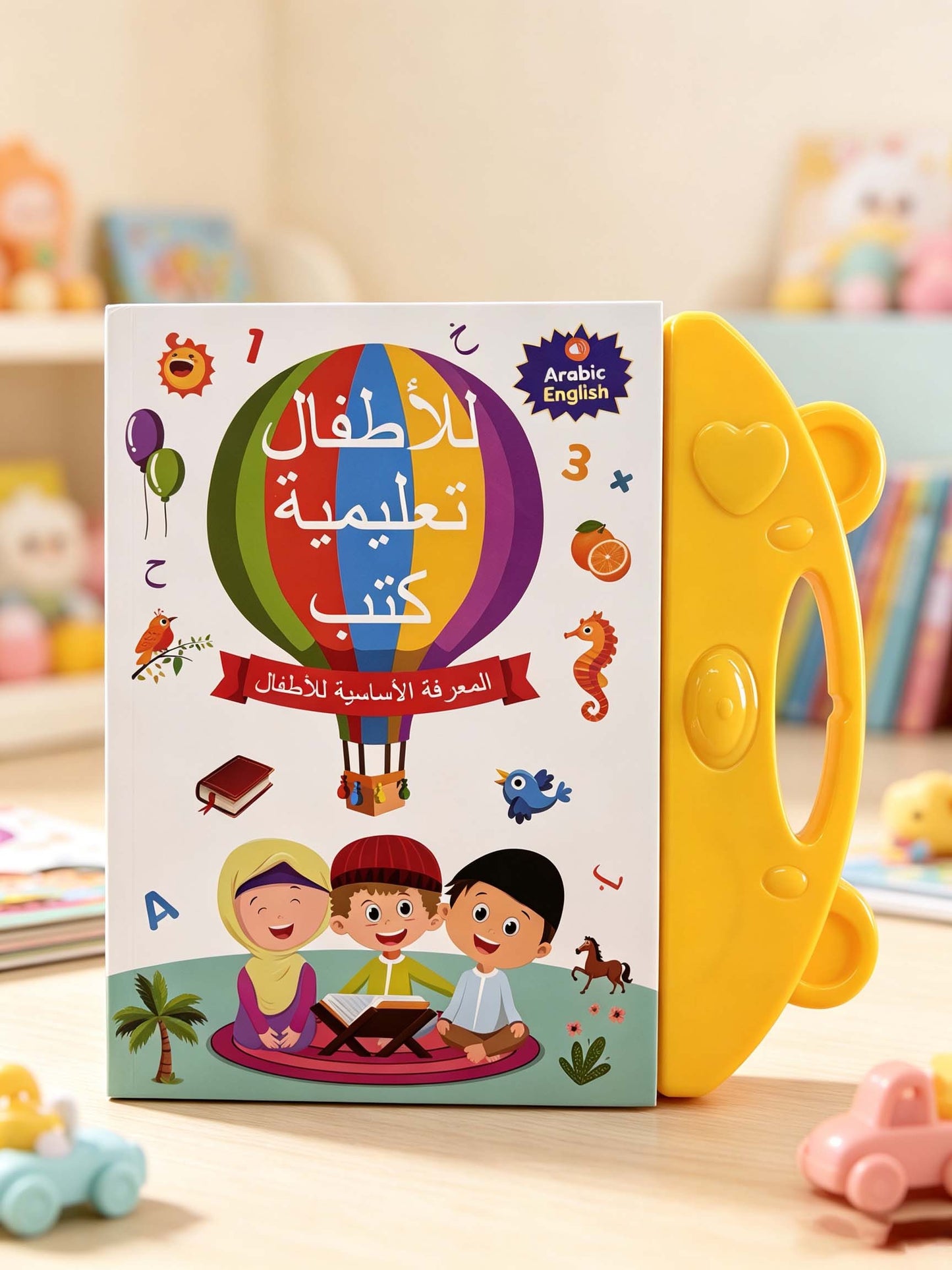Arabic Kids E-Book Talking Sound Learning Toy 1-12