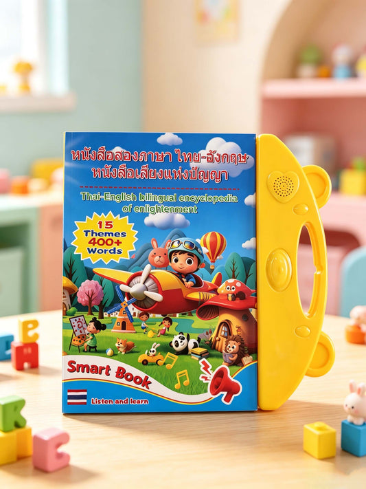 Thai Early Learning Talking Book Sound Toy Ages 1-12