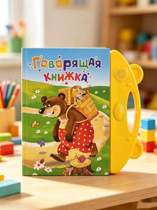 Russian Sound E-Book Interactive Learning Toy 1-12