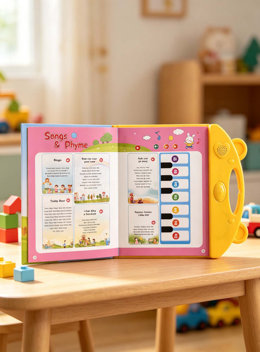 English Kids Talking Book Early Learning Sound Toy Ages 1-12