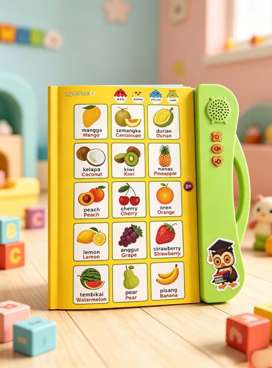 Malay Early Education Talking E-Book Toy Ages 1-12