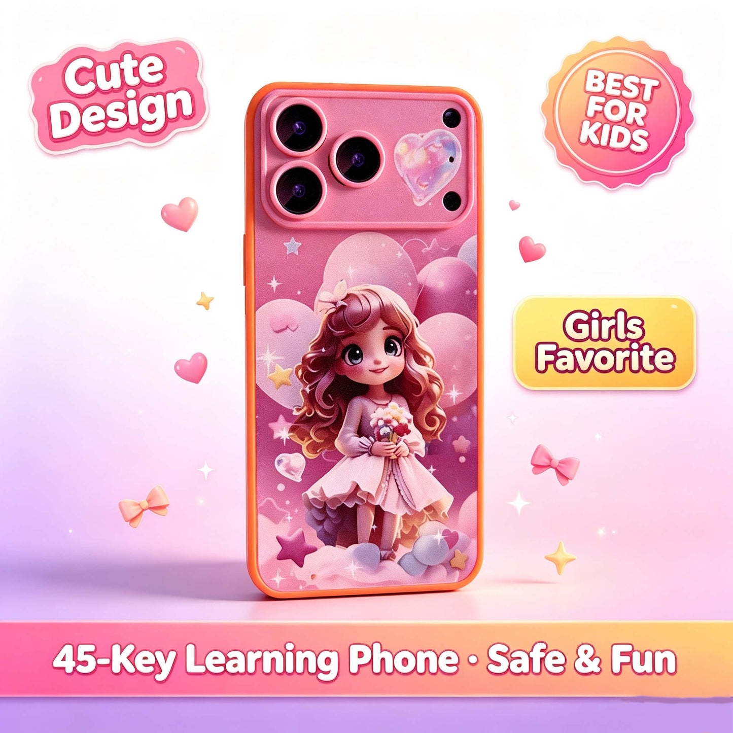 45-Key Early Education Toy Phone