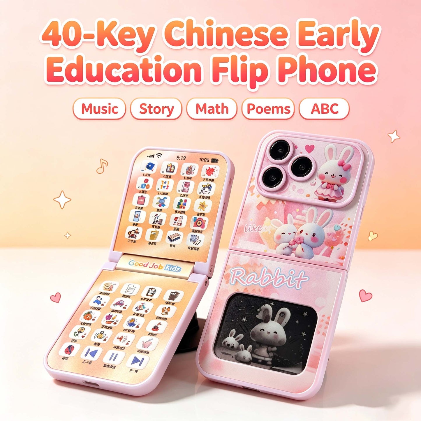 40-Key Early Education Toy Phone