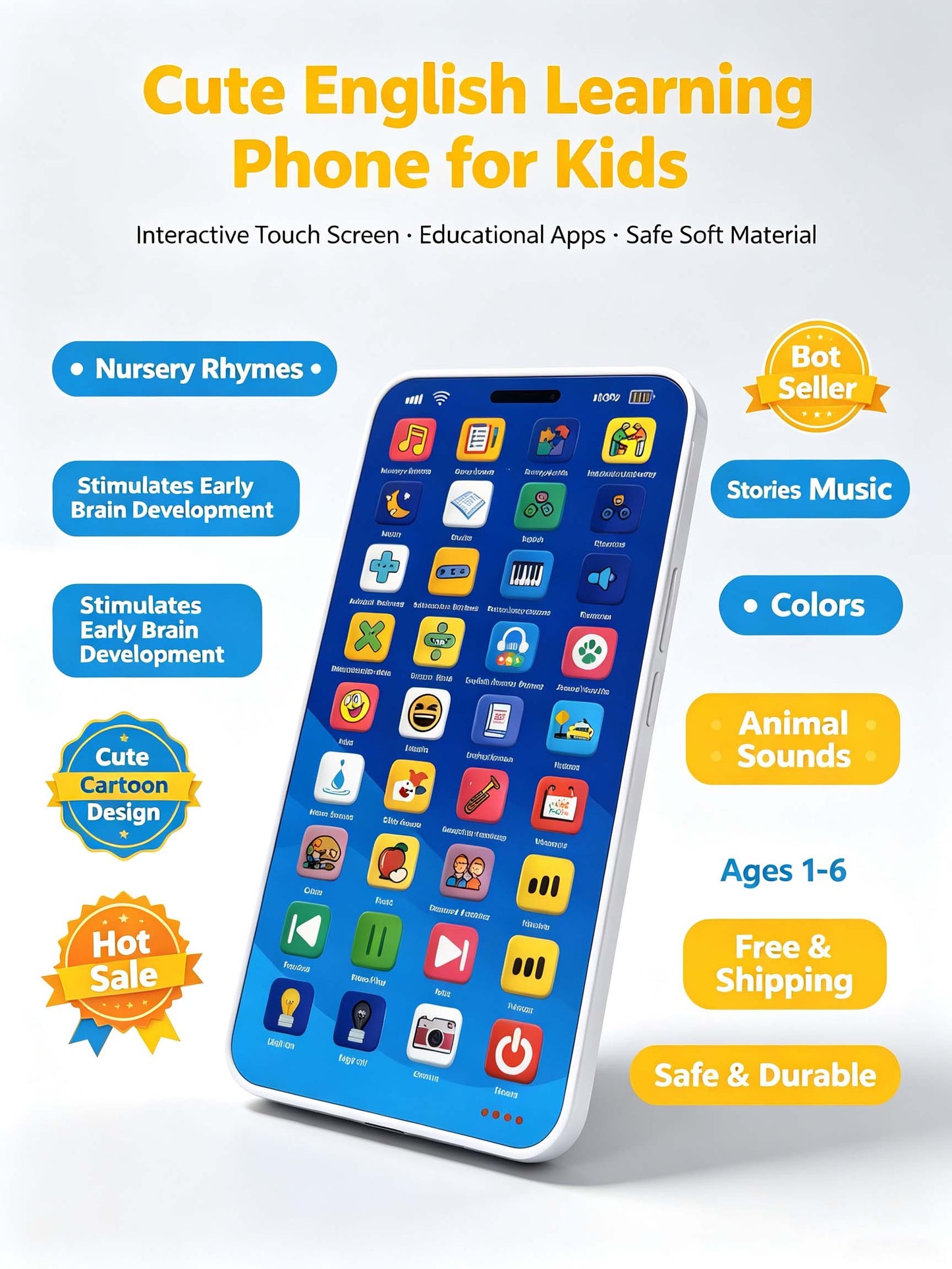 36-Key Learning Phone Toy