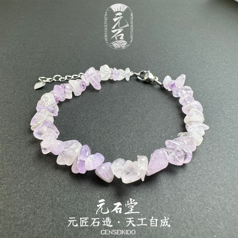 New Store Special Offer, Collectible Style, Freeform Crystal Gemstone Mixed Bracelet, Cosmic Gold Sprinkled on the Wrist, Temptation