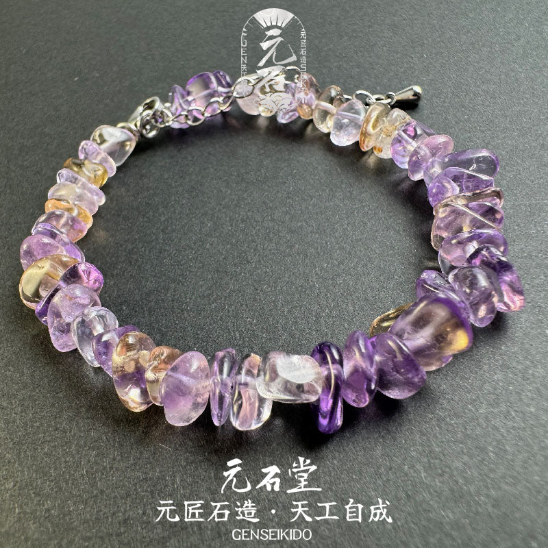 New Store Special Offer, Collectible Style, Freeform Crystal Gemstone Mixed Bracelet, Cosmic Gold Sprinkled on the Wrist, Temptation