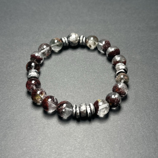 Green Phantom Quartz Energy Bracelet · 925 Silver(YS-20251203-17）